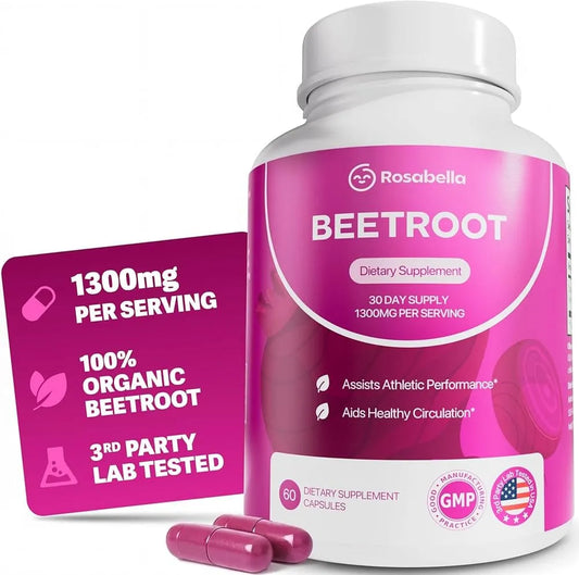 Beetroot 1300mg – Healthy Blood Flow & Circulation Support*