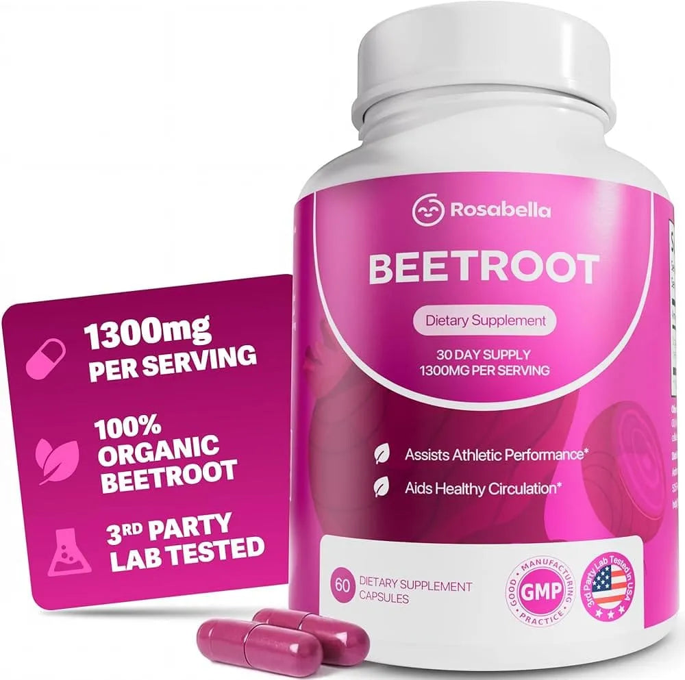 Beetroot 1300mg – Healthy Blood Flow & Circulation Support*